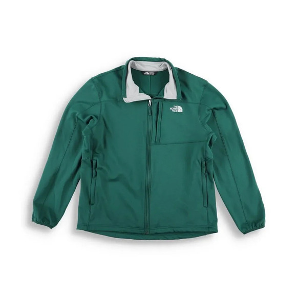 The North Face Men's‎ XL Green Cinder 200 FZ Fleece Full Zip Jacket - Picture 1 of 5